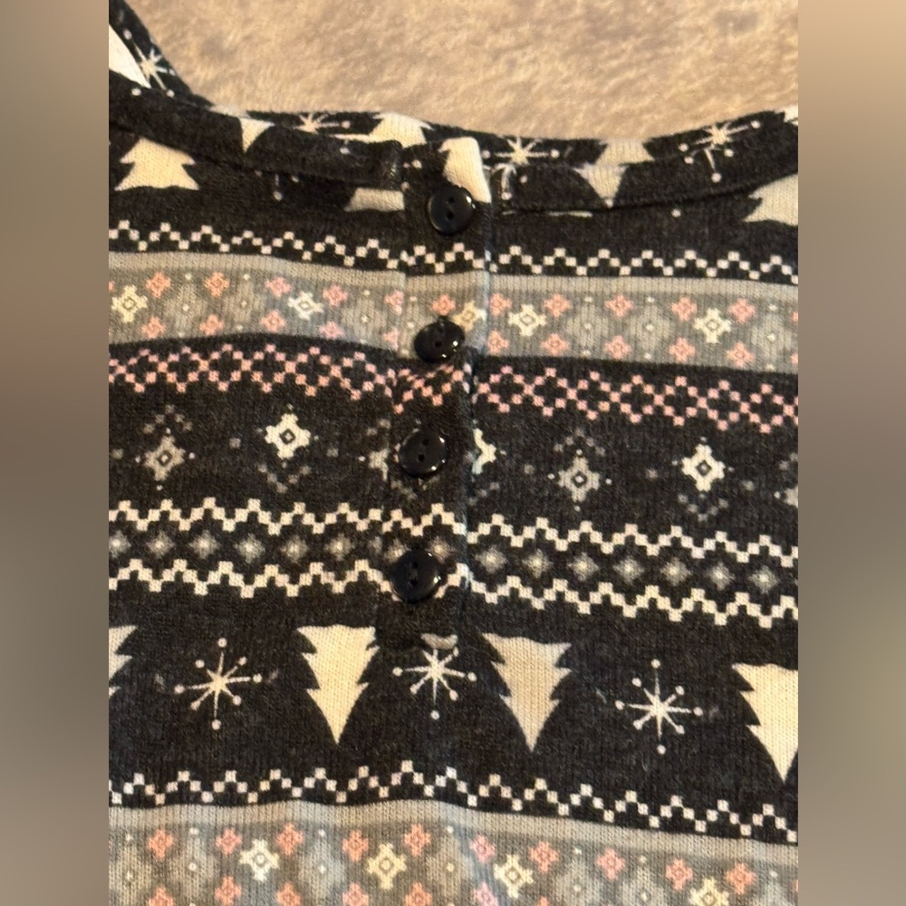 Muk Luks regular Hacci knit novelty pajamas size 1X